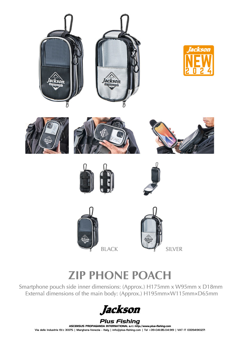 Jackson Zip Phone Pouch