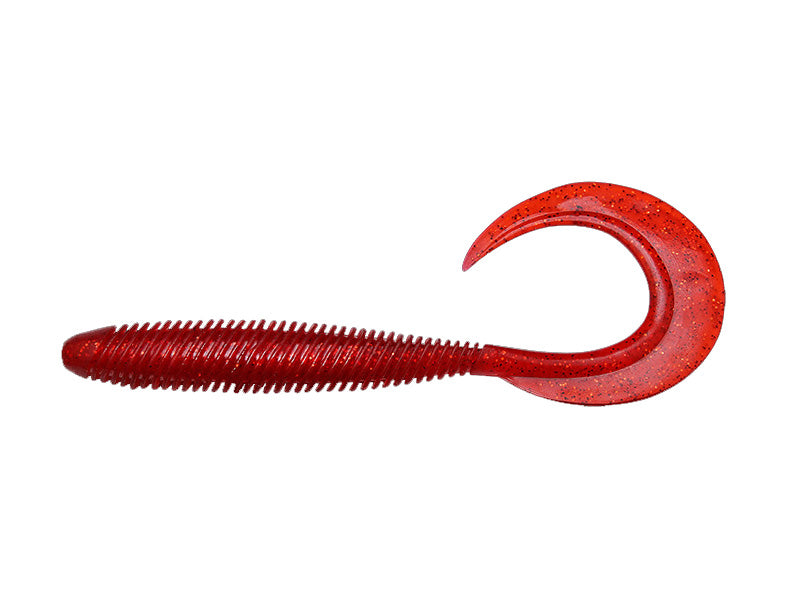 Kemuri Curly | 2.5inch Clear Red