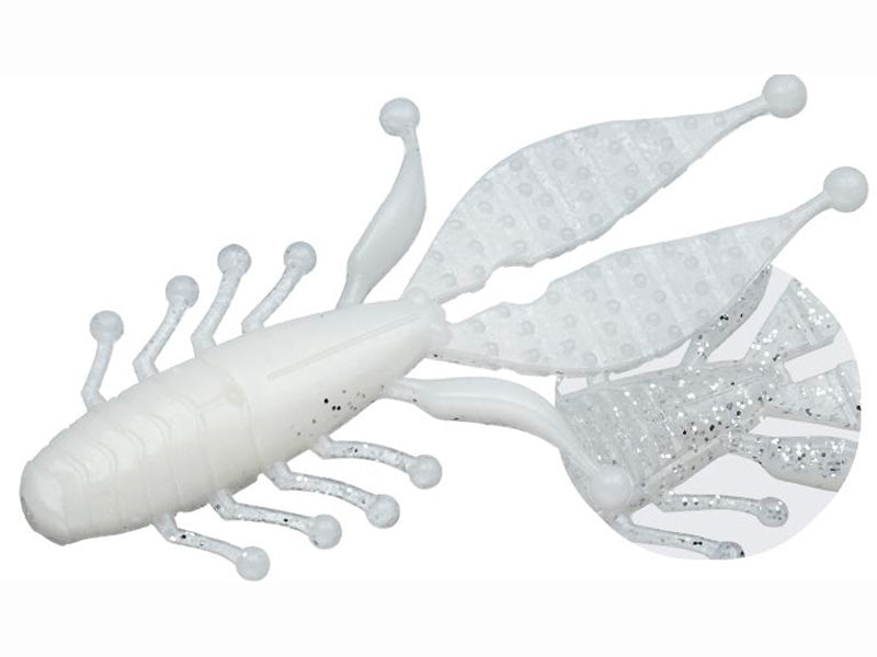 Kicker Bug 3.3" Fat Baby | #09 White/cl.sl