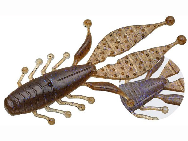 Kicker Bug 3.3" Fat Baby | #85 Grass Craw