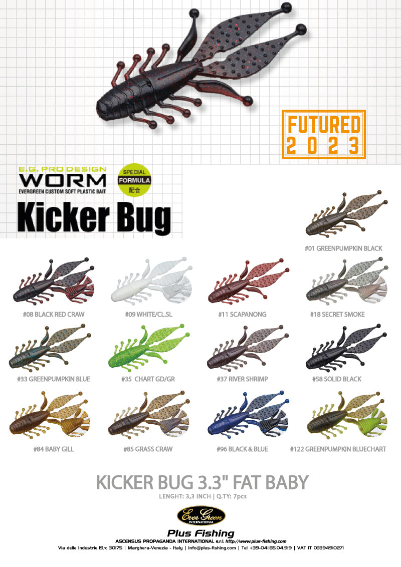 Kicker Bug 3.3" Fat Baby