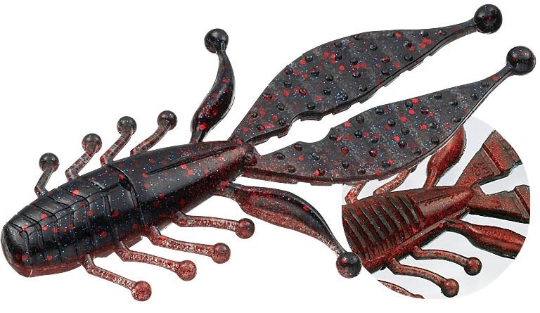 Kicker Bug | 5.5" #08 Black /redcraw