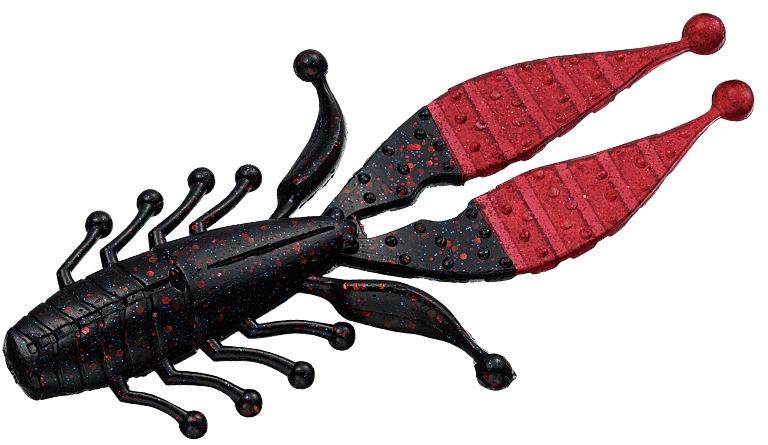 Kicker Bug | 5.5" #60 Black Red Tip