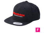 Megabass Cap | Classic Snapback Black/red