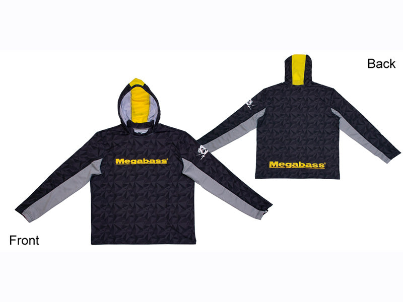 Megabass Game Hoodie | Black M