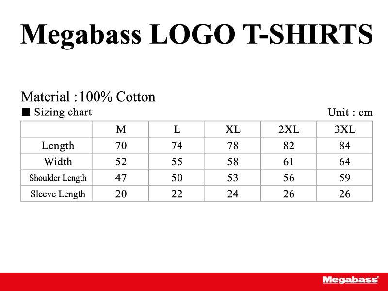 Megabass Logo T-shirts