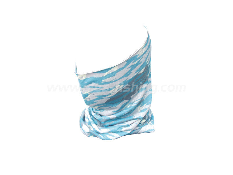 Neck Gater(uv Protect) | Turquoise Camo