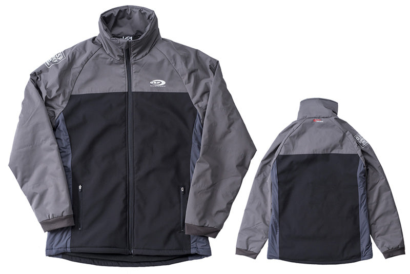 O.s.p Hybrid Puff Jacket High Neck | Brown/black M