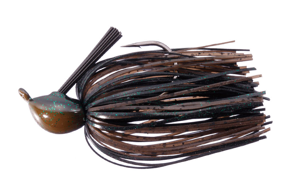 O.s.p. Jig Zeroone | 14g S28 Green Pumpkin Black Green Flake (silicon)