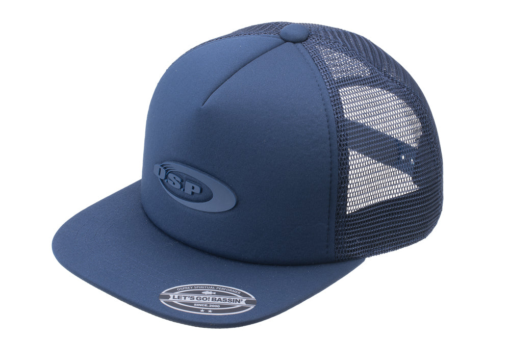 O.s.p Logo Mesh Flat Cap | All Navy