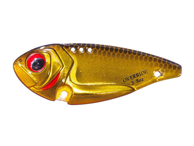 Override | 1/8oz Or05-gold Mirror Shad