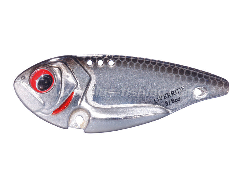 Override | 3/8oz Or07-silver Mirror Shad