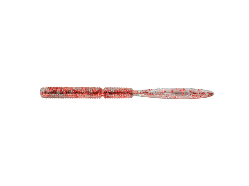 Pekepeke Long 2.5”sq | Clear Red Flake