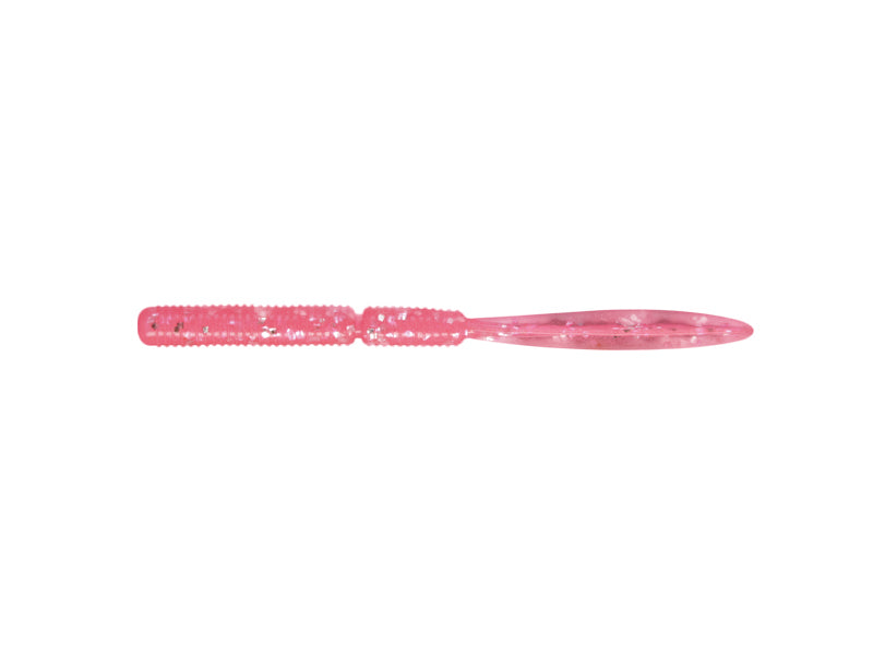 Pekepeke Long 2.5”sq | Glow Pink Silver Flake