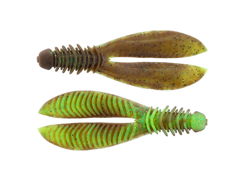 Ribbing Bunny | 3.8”elastomer Green Pumpkin/chart