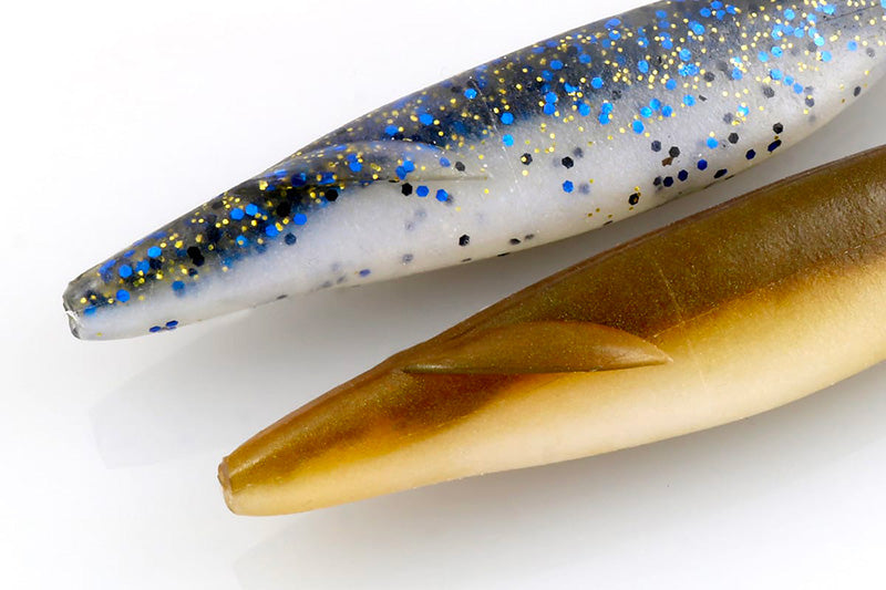 Sakamata Shad Heavy Weight | 7" #114 Champagne Pepper&neon Pearl