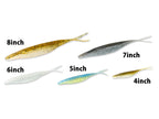 Sakamata Shad Heavy Weight | 7" #114 Champagne Pepper&neon Pearl