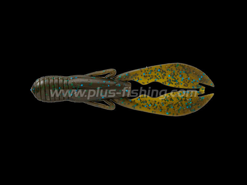 Sasuteki Craw | 4” Greenpumpkin/blueflake