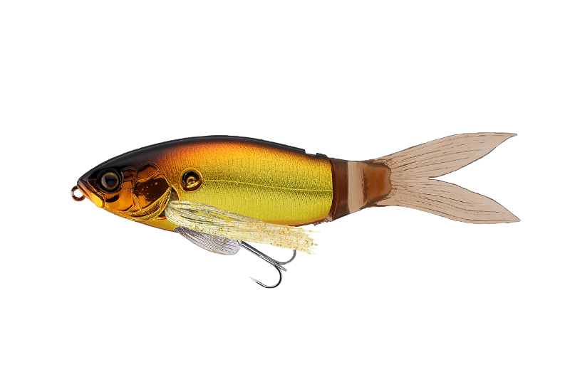 Slick Bait | Satin Gold & Black