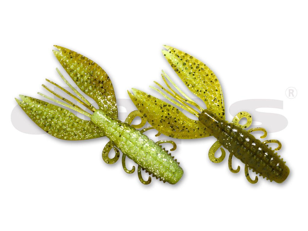 Spiny | Craw 3.5'' #52 Green Pumpkin Chartreuse