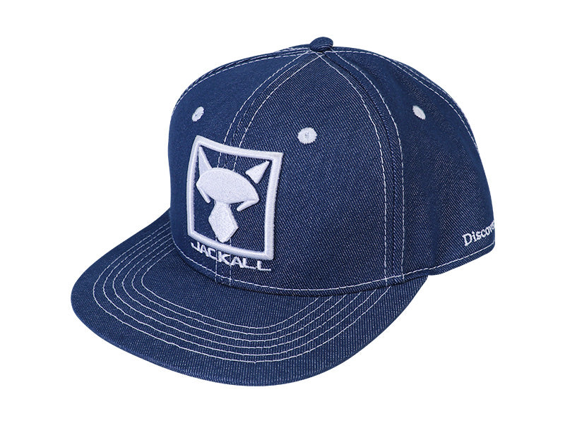 Square Logo Flat Cap | Light Denim
