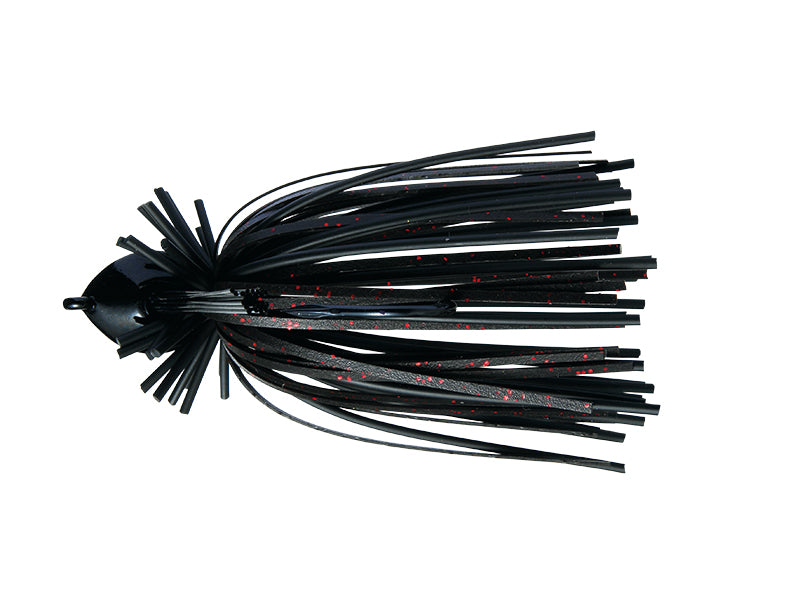 Violator Jig | 1/2oz #01 Black Red Flake