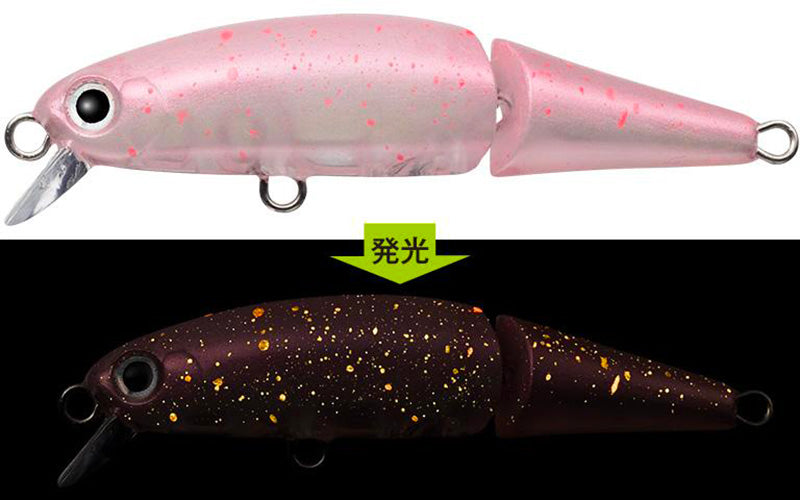 Wigglla 40 | #848 Clear Pink Glow