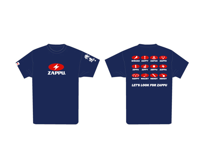 Zappu Mark T-shirts | Navy L