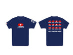 Zappu Mark T-shirts | Navy L