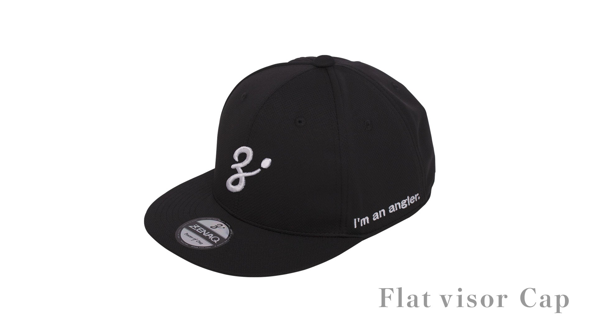 Zenaq Flat Visor Cap | Black