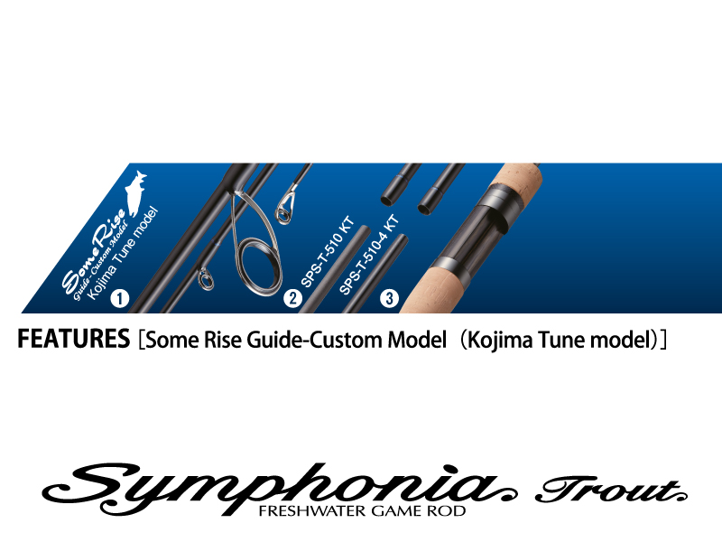 Rod spinning Golden Mean Symphonia Trout - Nootica - Water addicts