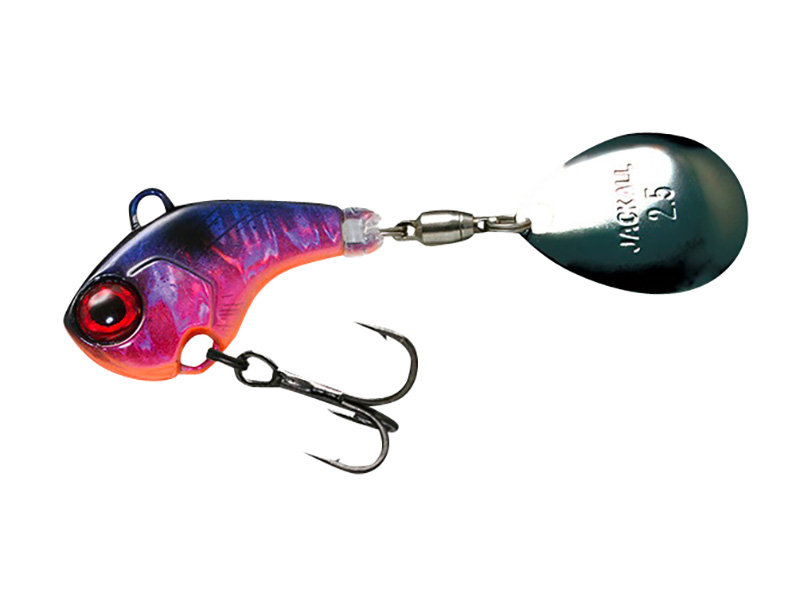 Jackall Deracoup Tail Spinner HL Lime Gold / 1 oz