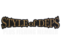 BOAT DECK STICKER | STYLE OF DEPS – LARGE – GOLD