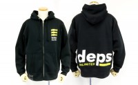 DEPS ZIPUP PARKA | BLACK – L