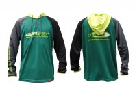 HOODED LONG SLEEVE T-SHIRTS MODEL4 | Green-XL